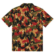 TAZ 83 Swiss Alpenflage CAMO Unisex Short-Sleeve Button Shirt - Button-Up