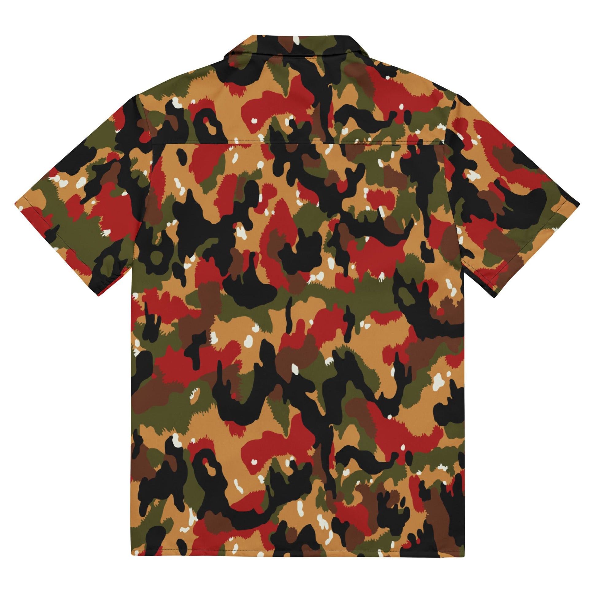 Swiss TAZ 83 Alpenflage CAMO Unisex button shirt - Button Shirts
