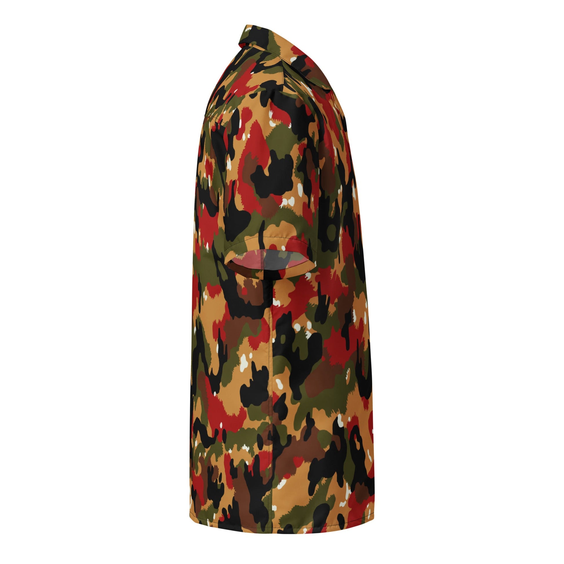 Swiss TAZ 83 Alpenflage CAMO Unisex button shirt - Button Shirts