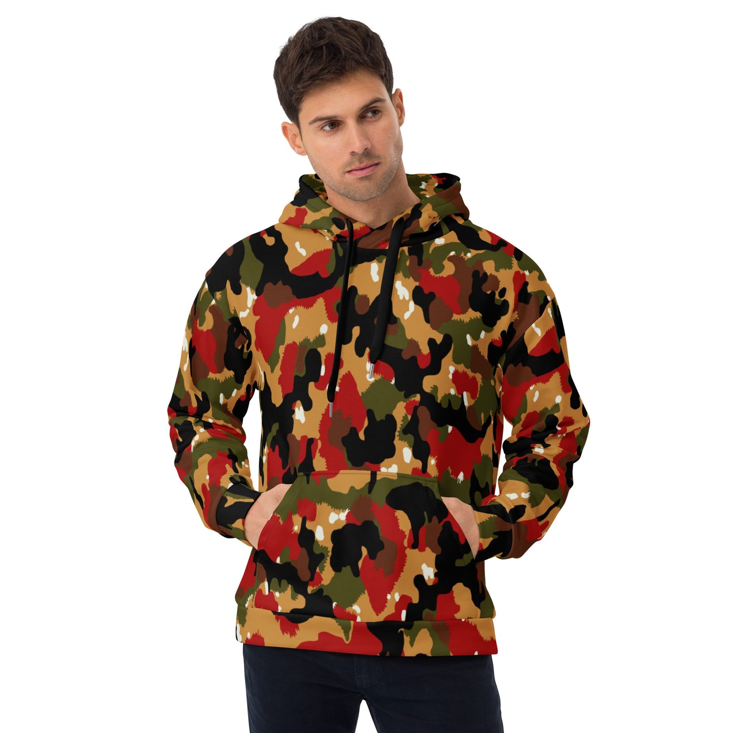 Swiss TAZ 83 Alpenflage CAMO Unisex Hoodie - 2XS - Hoodies