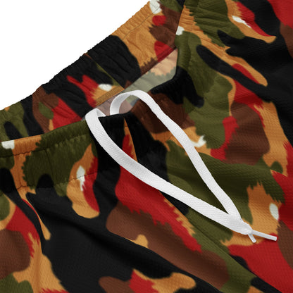 Swiss TAZ 83 Alpenflage CAMO Unisex mesh shorts - Mesh Shorts