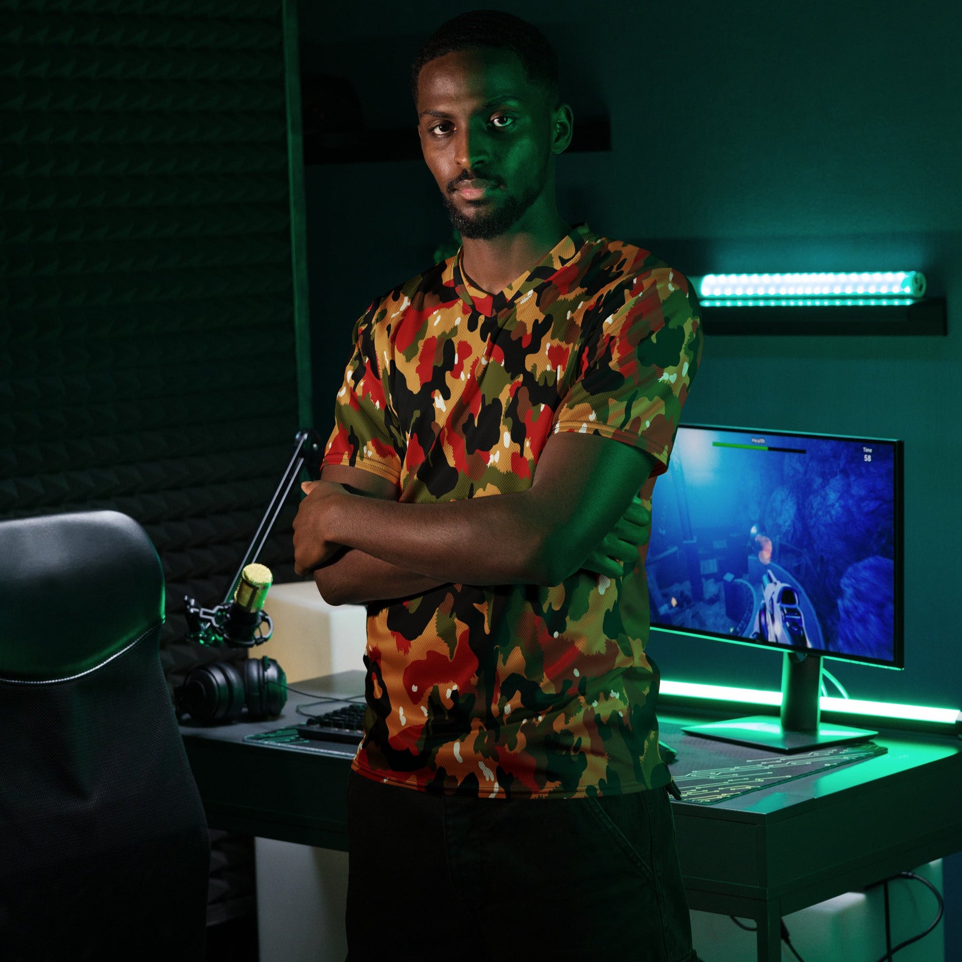 Swiss TAZ 83 Alpenflage CAMO unisex sports jersey Sports Jerseys