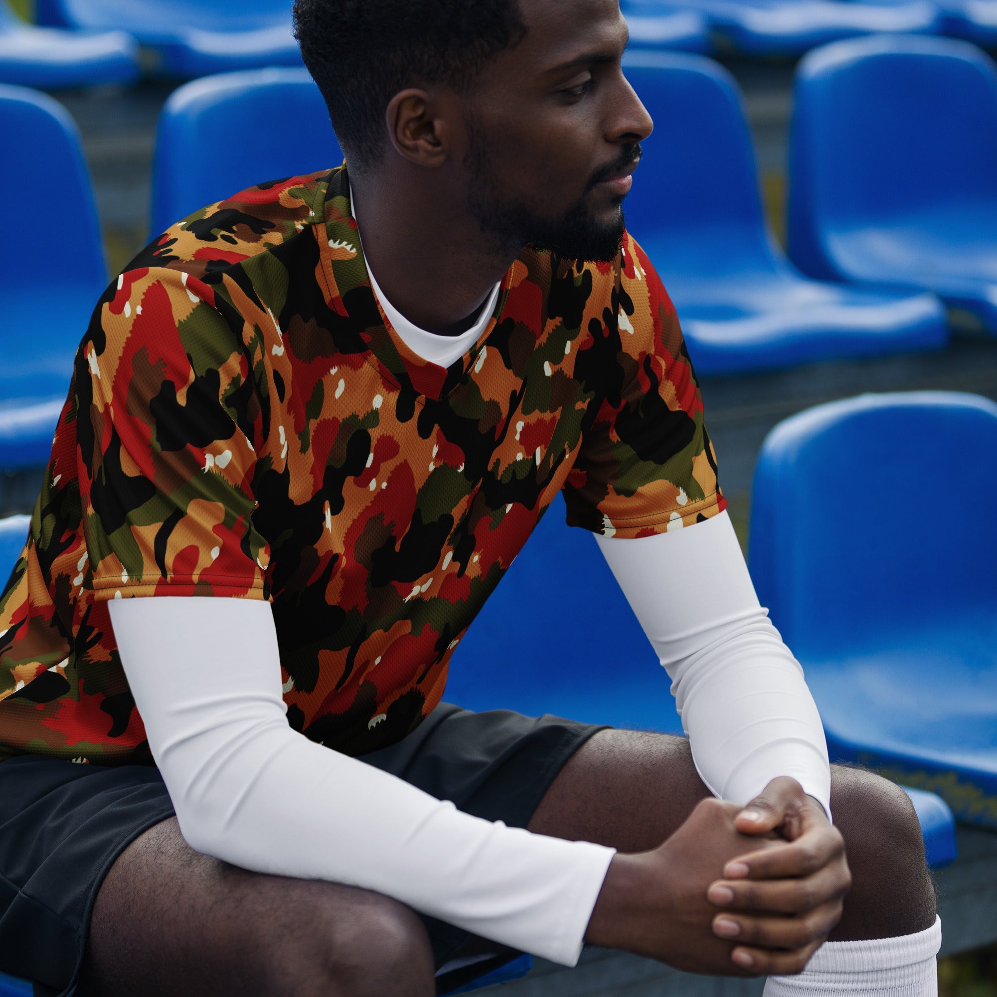CAMO HQ - Swiss TAZ 83 Alpenflage CAMO Unisex Sports Jersey
