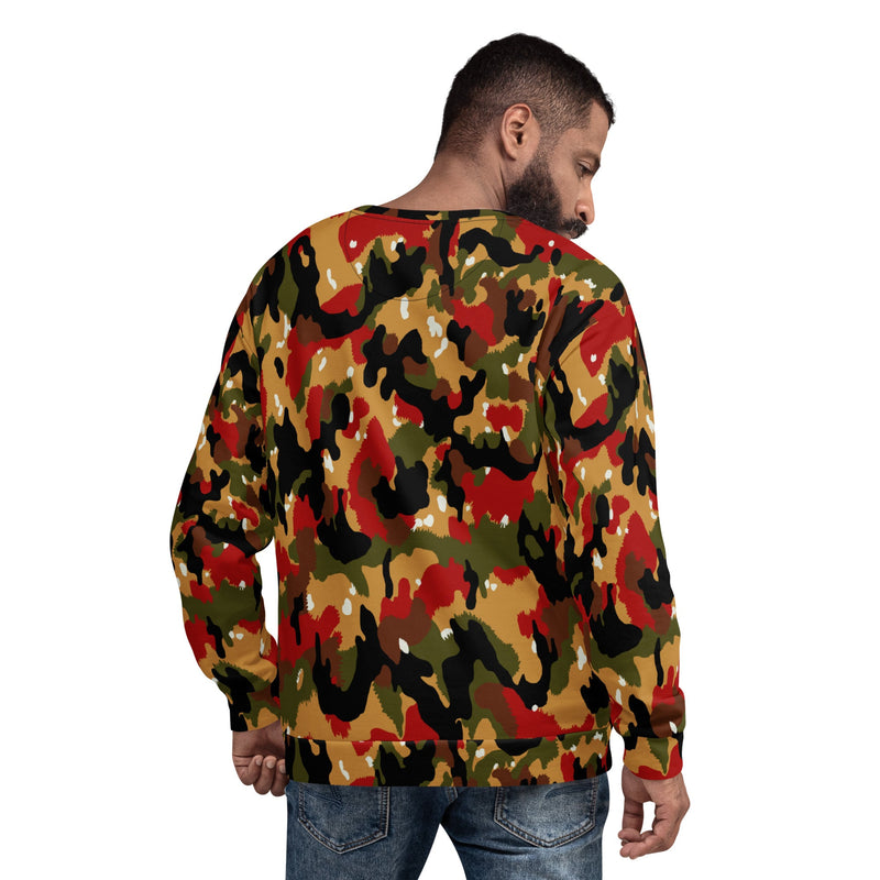 TAZ 83 Swiss Alpenflage CAMO Unisex Sweatshirt