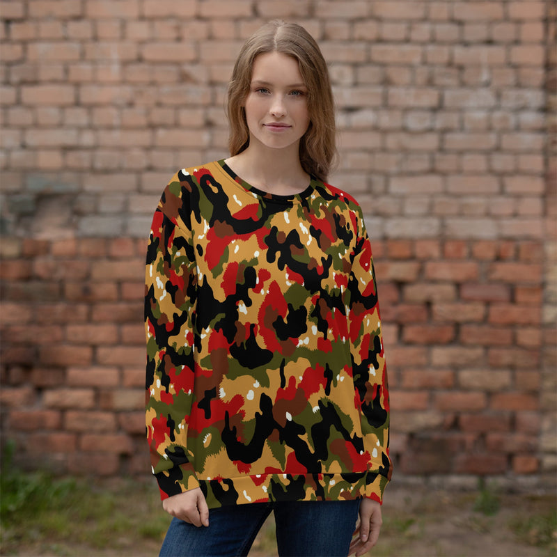 TAZ 83 Swiss Alpenflage CAMO Unisex Sweatshirt