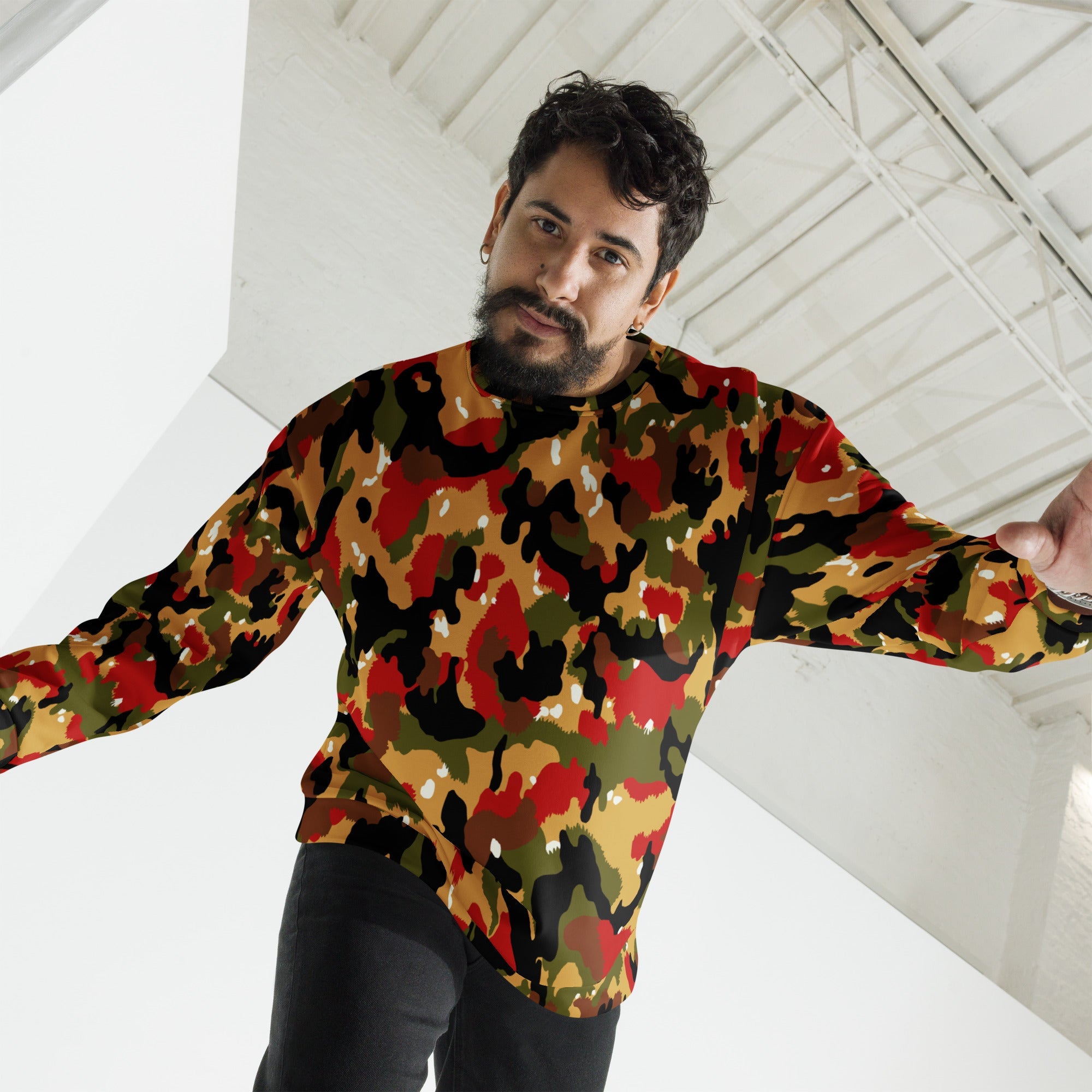 CAMO HQ - Swiss TAZ 83 Alpenflage CAMO Unisex Sweatshirt