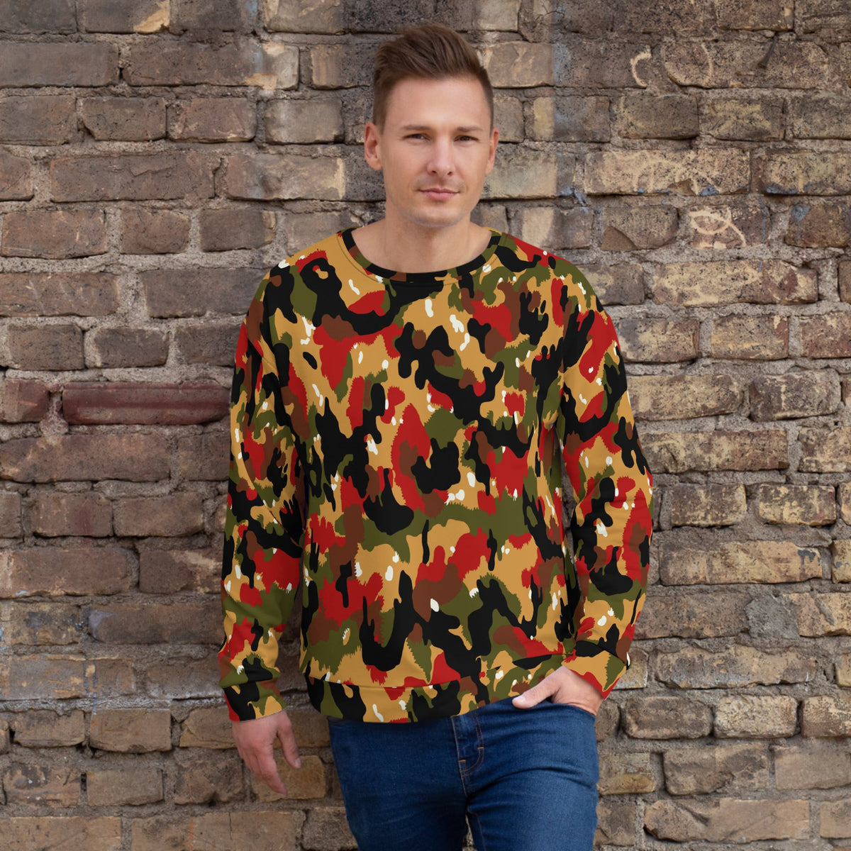 CAMO HQ - Swiss TAZ 83 Alpenflage CAMO Unisex Sweatshirt