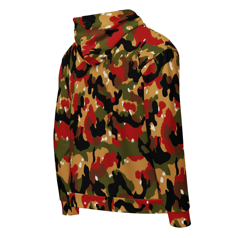 TAZ 83 Swiss Alpenflage CAMO Unisex Zip Hoodie
