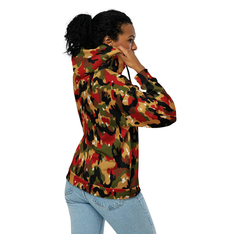 TAZ 83 Swiss Alpenflage CAMO Unisex Zip Hoodie