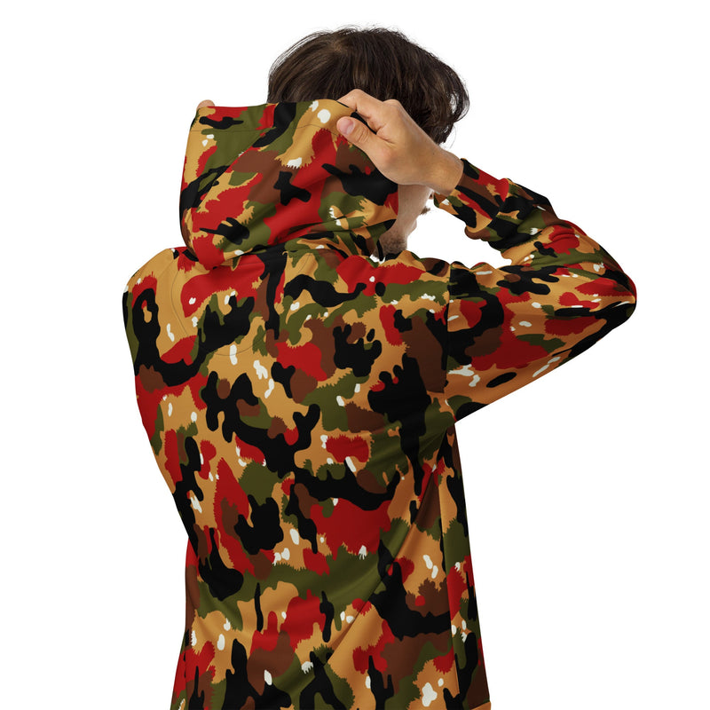 TAZ 83 Swiss Alpenflage CAMO Unisex Zip Hoodie