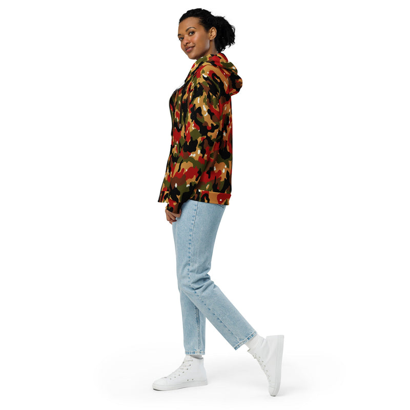 TAZ 83 Swiss Alpenflage CAMO Unisex Zip Hoodie