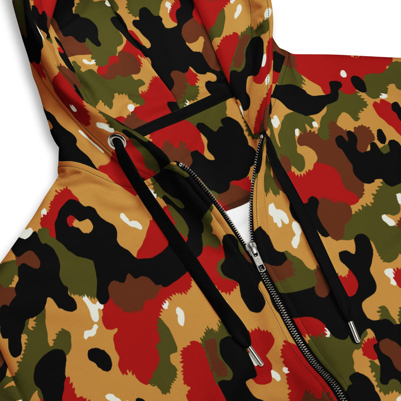 TAZ 83 Swiss Alpenflage CAMO Unisex Zip Hoodie