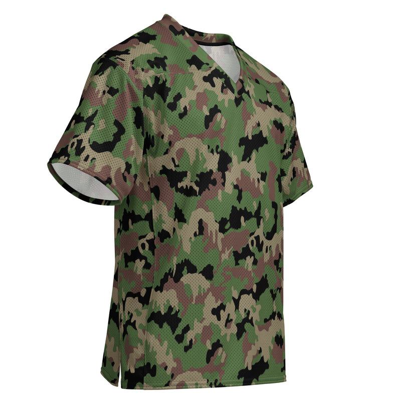 TAZ 90 Swiss Woodland CAMO Unisex American Football Jersey