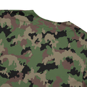 TAZ 90 Swiss Woodland CAMO Unisex Baseball Jersey