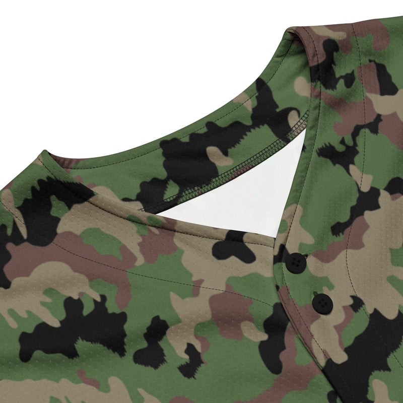 TAZ 90 Swiss Woodland CAMO Unisex Baseball Jersey