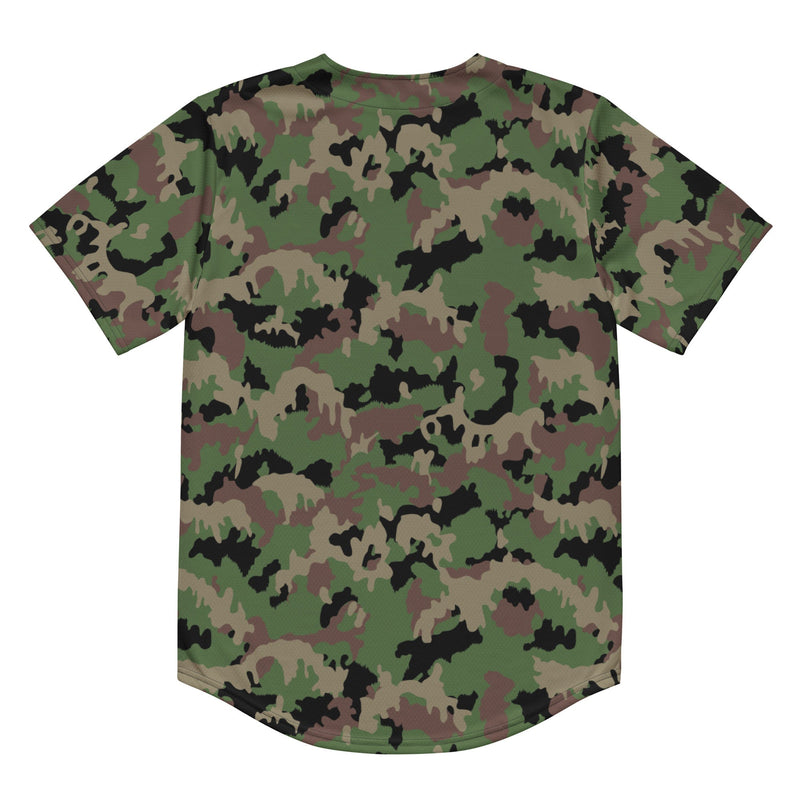 TAZ 90 Swiss Woodland CAMO Unisex Baseball Jersey