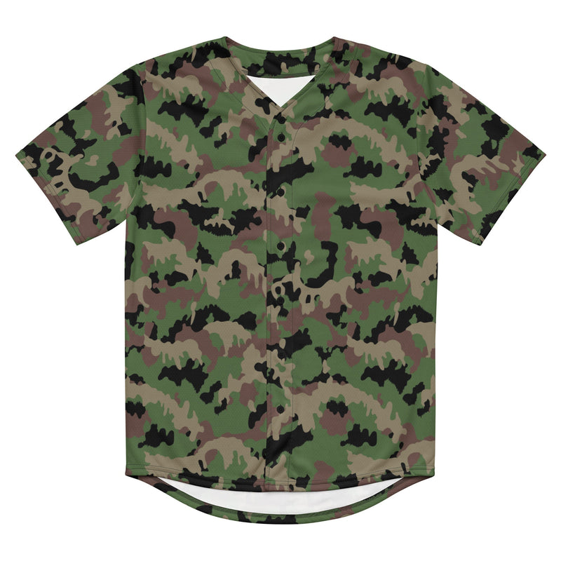 TAZ 90 Swiss Woodland CAMO Unisex Baseball Jersey