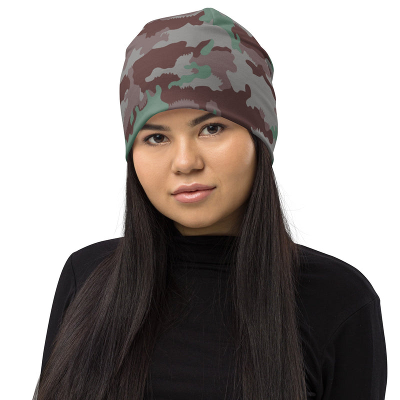 TAZ 7 Swiss Transitional CAMO Beanie - Head