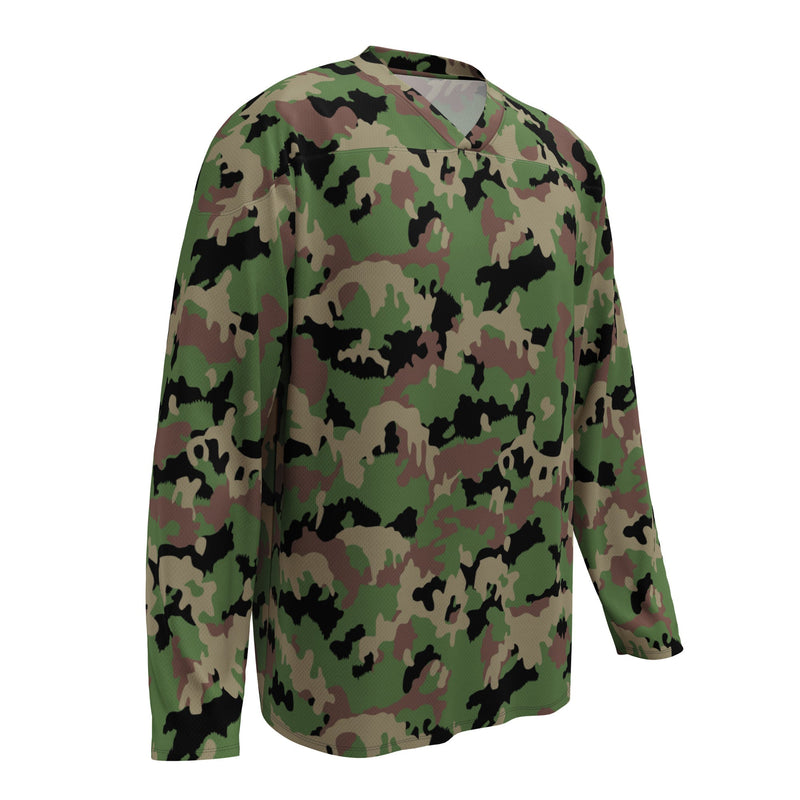 TAZ 90 Swiss Woodland CAMO Unisex Hockey Fan Jersey