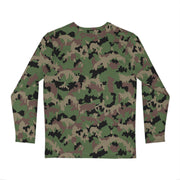 TAZ 90 Swiss Woodland CAMO Unisex Long-Sleeve Shirt