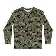 TAZ 90 Swiss Woodland CAMO Unisex Long-Sleeve Shirt - XS