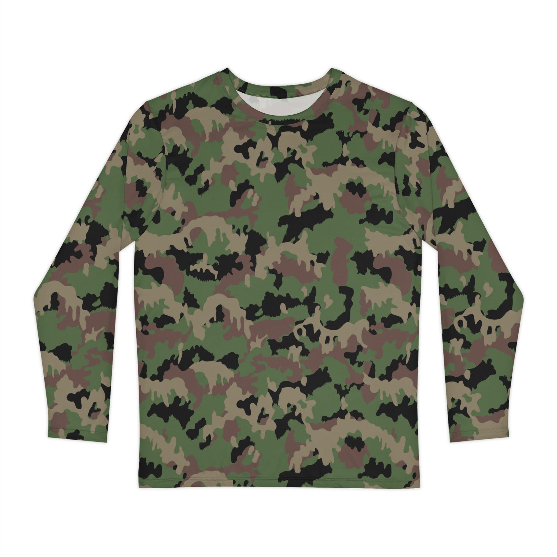 Swiss TAZ 90 CAMO Unisex Long-Sleeve Shirt - XS