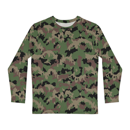Swiss TAZ 90 CAMO Unisex Long-Sleeve Shirt - XS