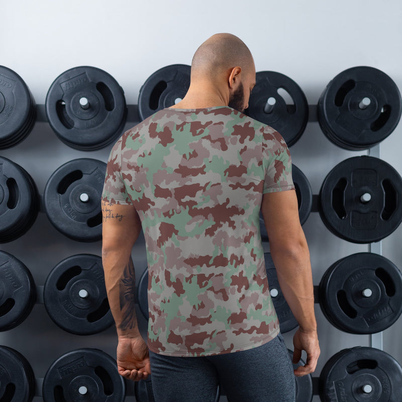 TAZ 90 Swiss Woodland CAMO Mens Athletic T-Shirt - Shirt
