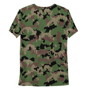 TAZ 90 Swiss Woodland CAMO Mens Athletic T-Shirt