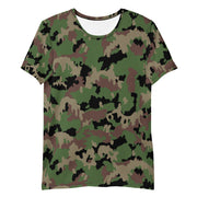 TAZ 90 Swiss Woodland CAMO Mens Athletic T-Shirt