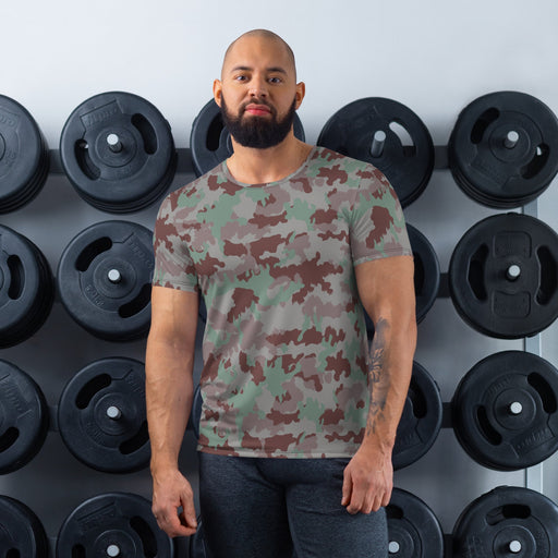 TAZ 90 Swiss Woodland CAMO Mens Athletic T-Shirt - XS - Shirt