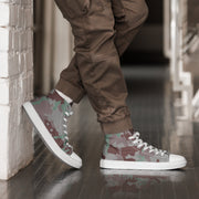 TAZ 7 Swiss Transitional CAMO Mens High-Top Canvas Shoes - White / 5