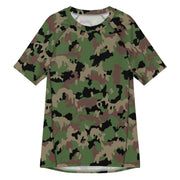 TAZ 90 Swiss Woodland CAMO Mens Short-Sleeve Rash Guard - 2XS - SS