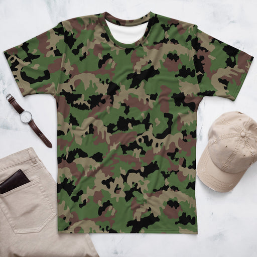 TAZ 90 Swiss Woodland CAMO Mens T-Shirt - XS