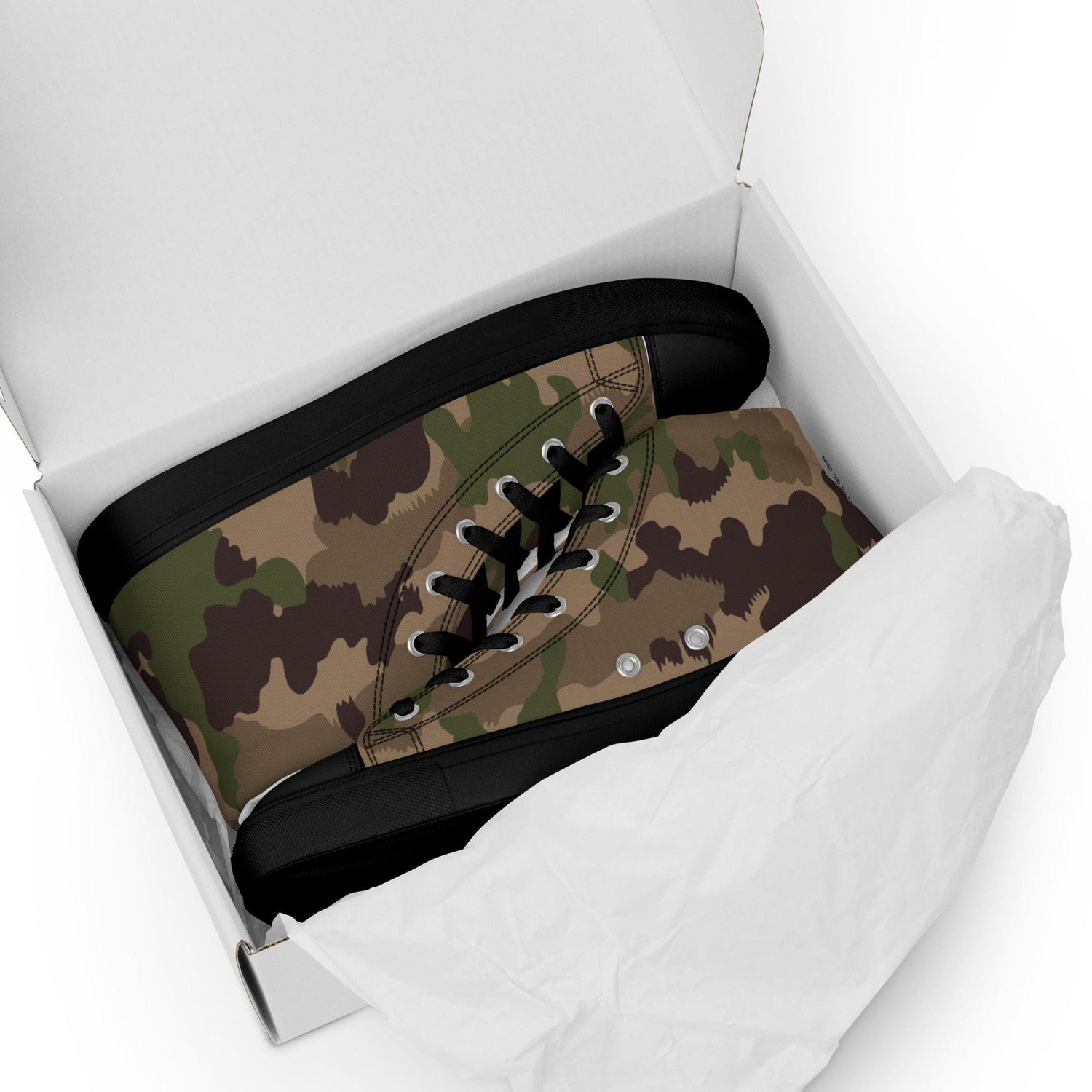 Swiss TAZ 90 Multiumfeld-Tarnmuster 16 CAMO Men’s high top canvas shoes - High Top Canvas Shoes