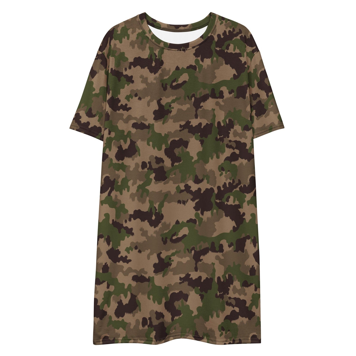 Swiss TAZ 90 Multiumfeld-Tarnmuster 16 CAMO T-shirt dress - T-Shirt Dresses