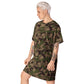 Swiss TAZ 90 Multiumfeld-Tarnmuster 16 CAMO T-shirt dress - T-Shirt Dresses