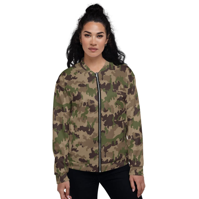 CAMO HQ - Swiss TAZ 90 Multiumfeld-Tarnmuster 16 CAMO Unisex Bomber Jacket