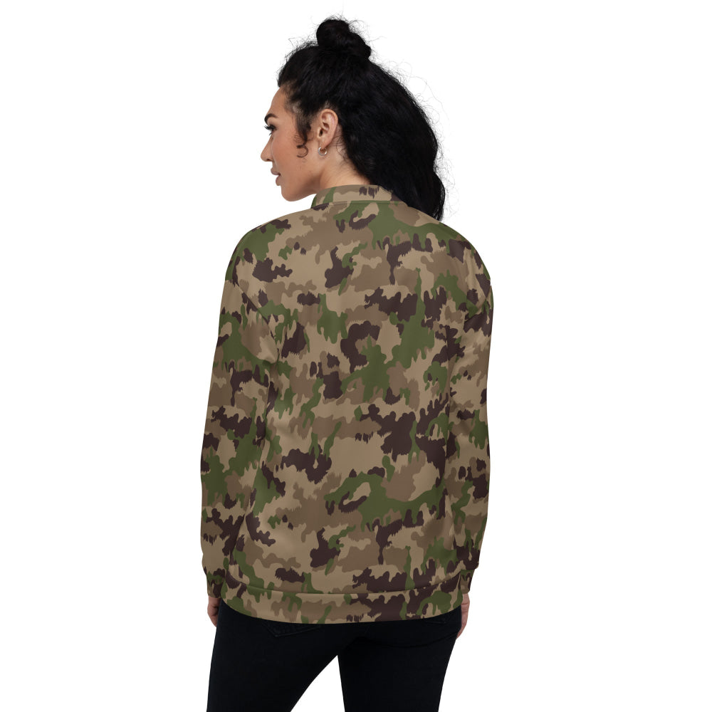 Swiss TAZ 90 Multiumfeld-Tarnmuster 16 CAMO Unisex Bomber Jacket