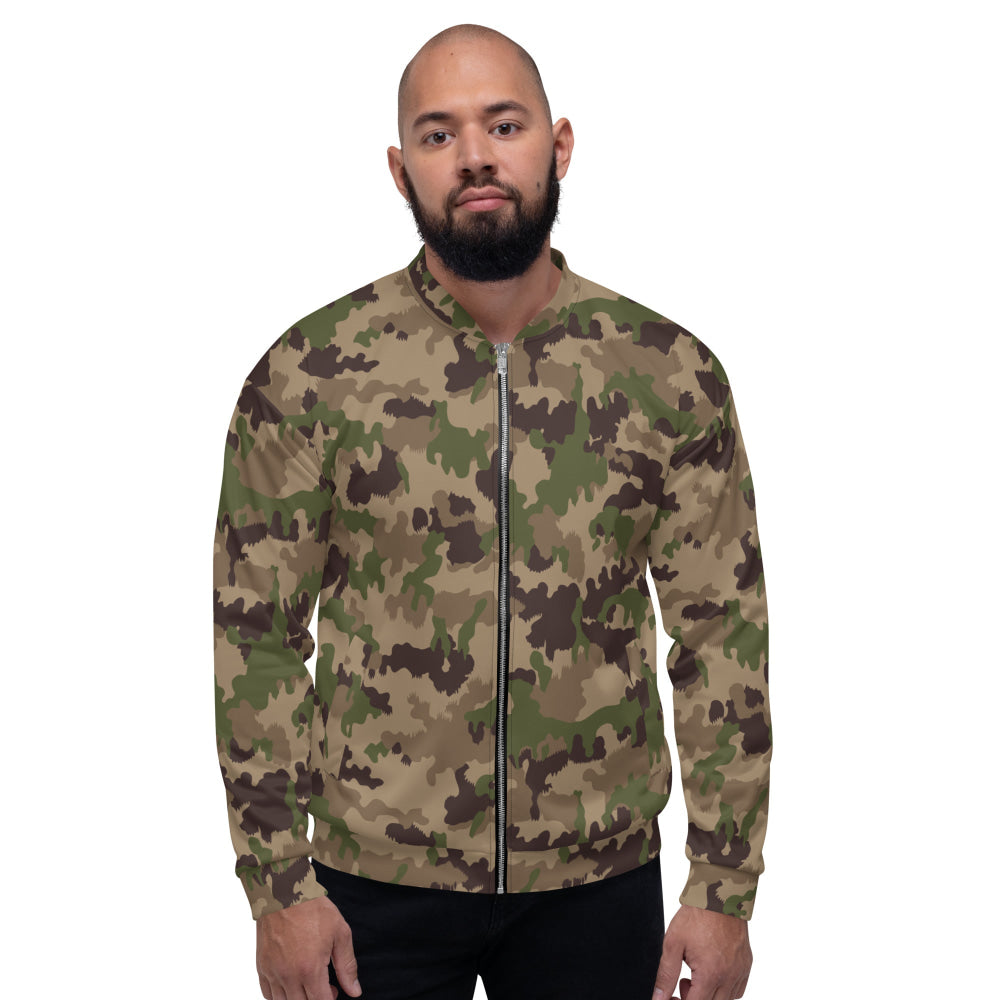 Swiss TAZ 90 Multiumfeld-Tarnmuster 16 CAMO Unisex Bomber Jacket