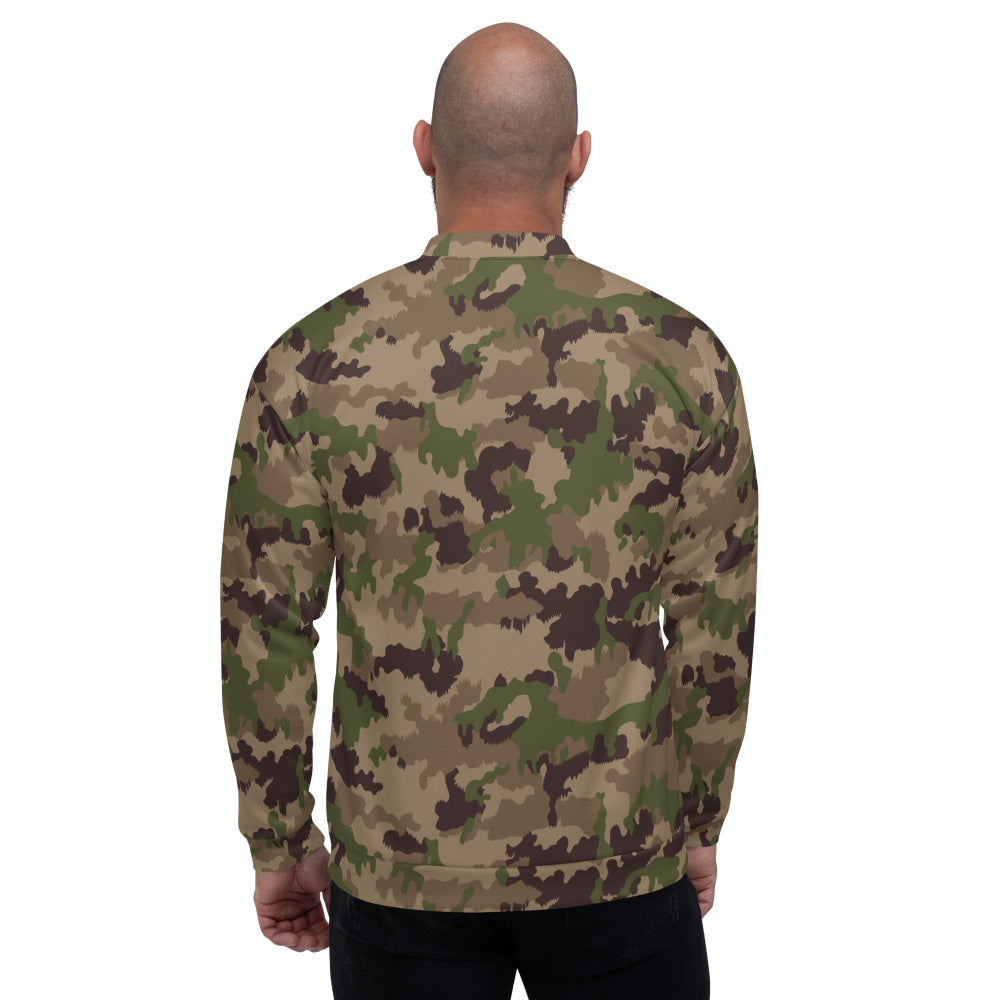 Swiss TAZ 90 Multiumfeld-Tarnmuster 16 CAMO Unisex Bomber Jacket