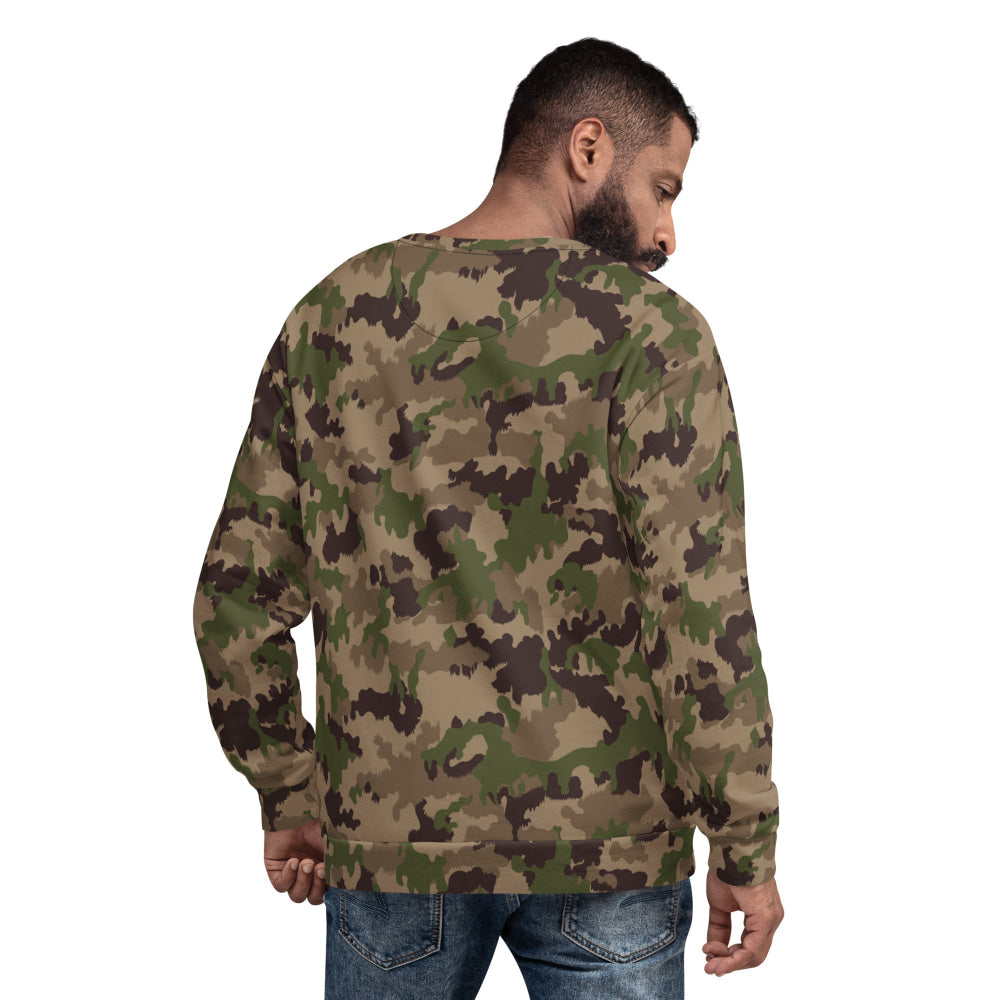 Swiss TAZ 90 Multiumfeld-Tarnmuster 16 CAMO Unisex Sweatshirt