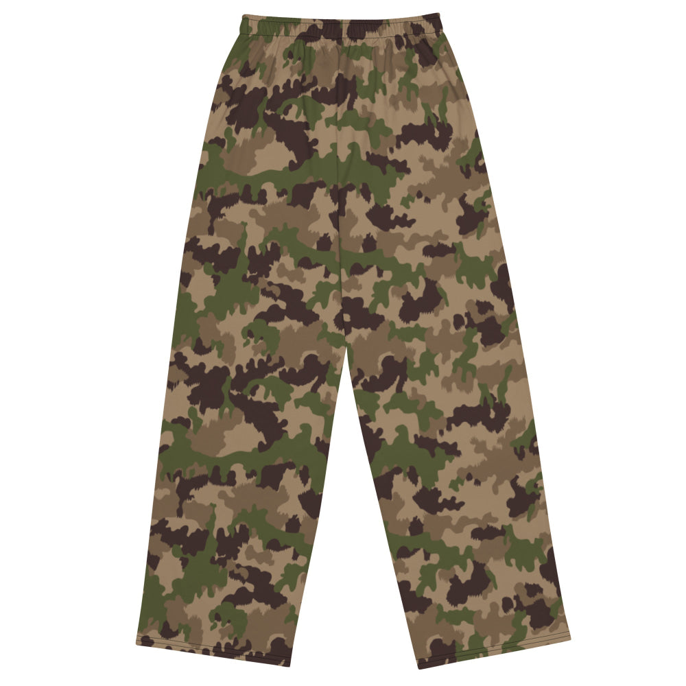 Swiss TAZ 90 Multiumfeld-Tarnmuster 16 CAMO unisex wide-leg pants - Unisex Wide-Leg Pants