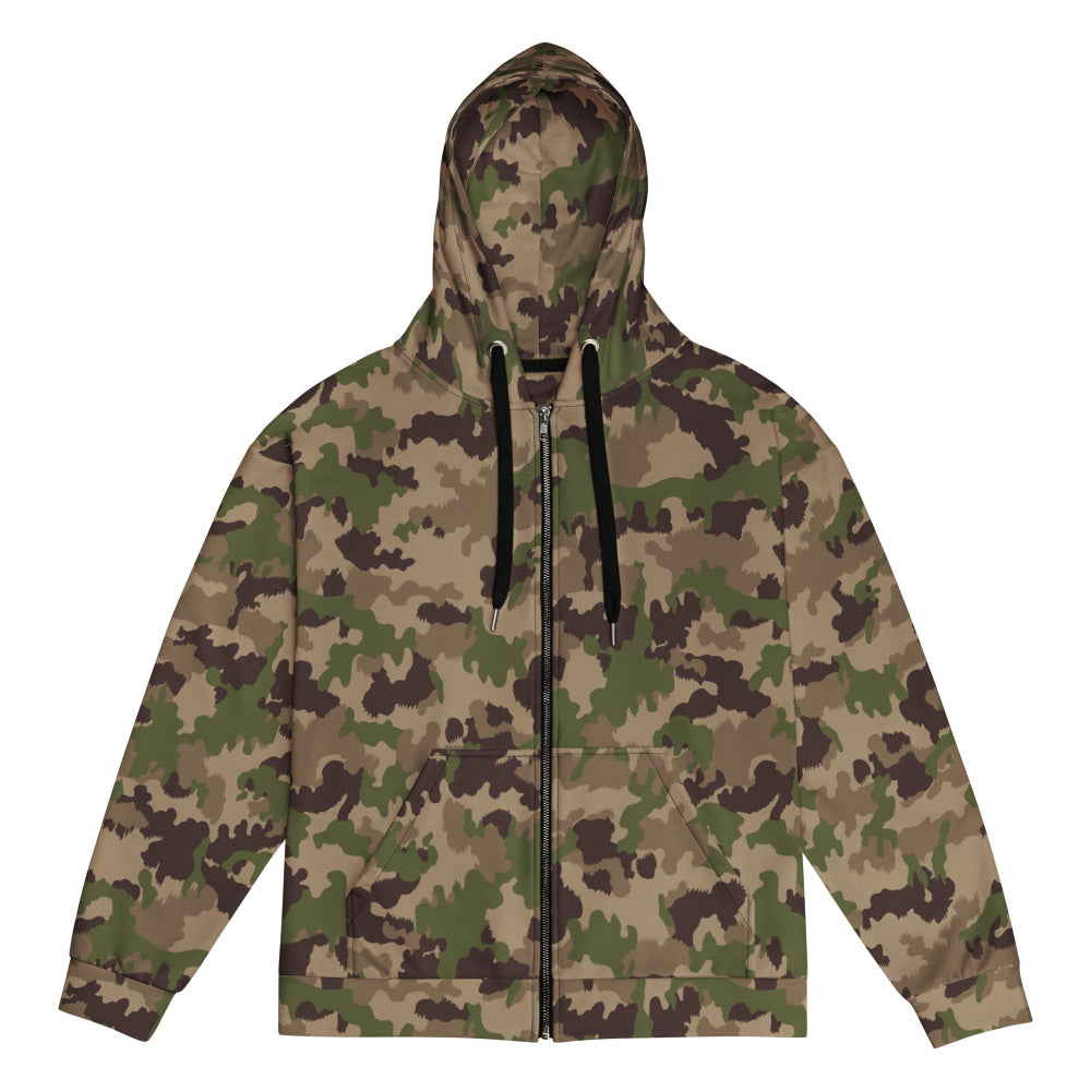 Swiss TAZ 90 Multiumfeld-Tarnmuster 16 CAMO Unisex zip hoodie - Zip Hoodie