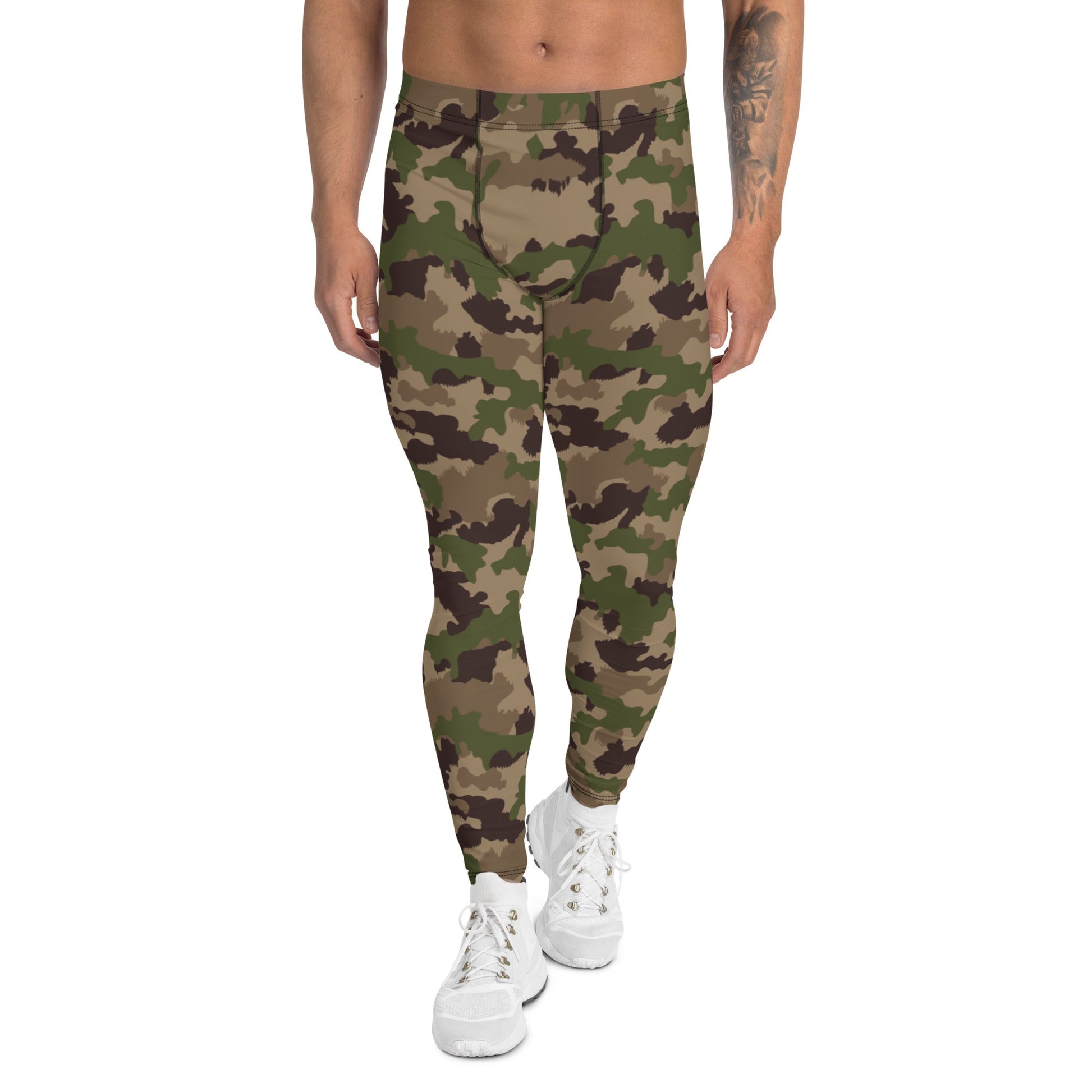 Swiss TAZ 90 Multiumfeld-Tarnmuster CAMO Mens Leggings - XS