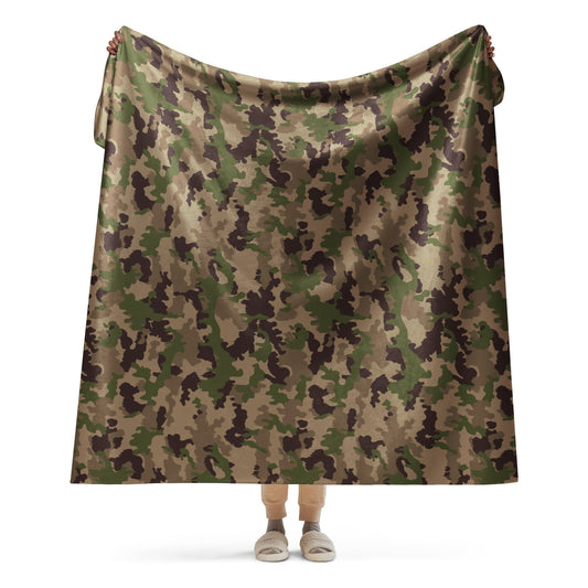 Swiss TAZ 90 Multiumfeld-Tarnmuster CAMO Sherpa blanket - 60″×80″ - Blankets
