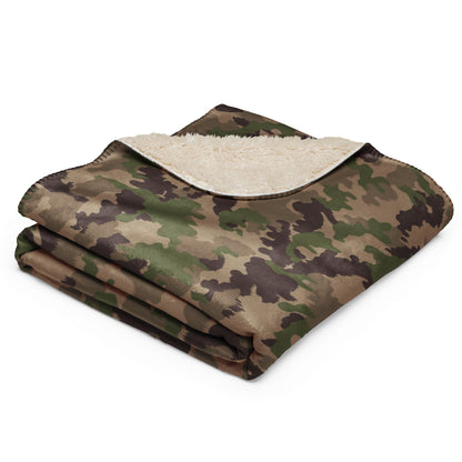 Swiss TAZ 90 Multiumfeld-Tarnmuster CAMO Sherpa blanket - Blankets