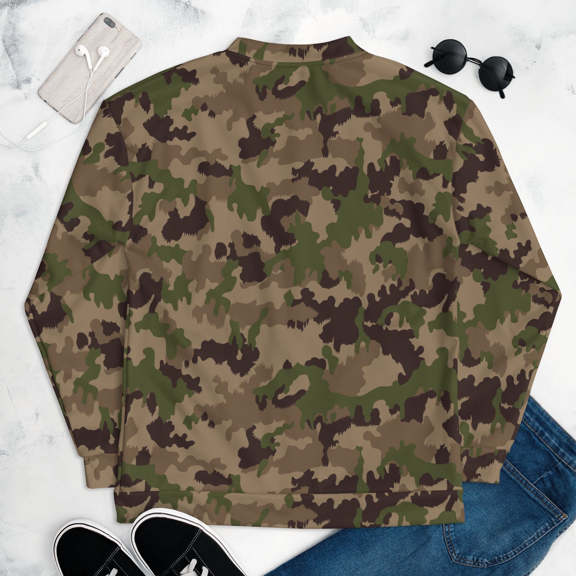 Swiss TAZ 90 Multiumfeld-Tarnmuster CAMO Unisex Bomber Jacket - Jackets