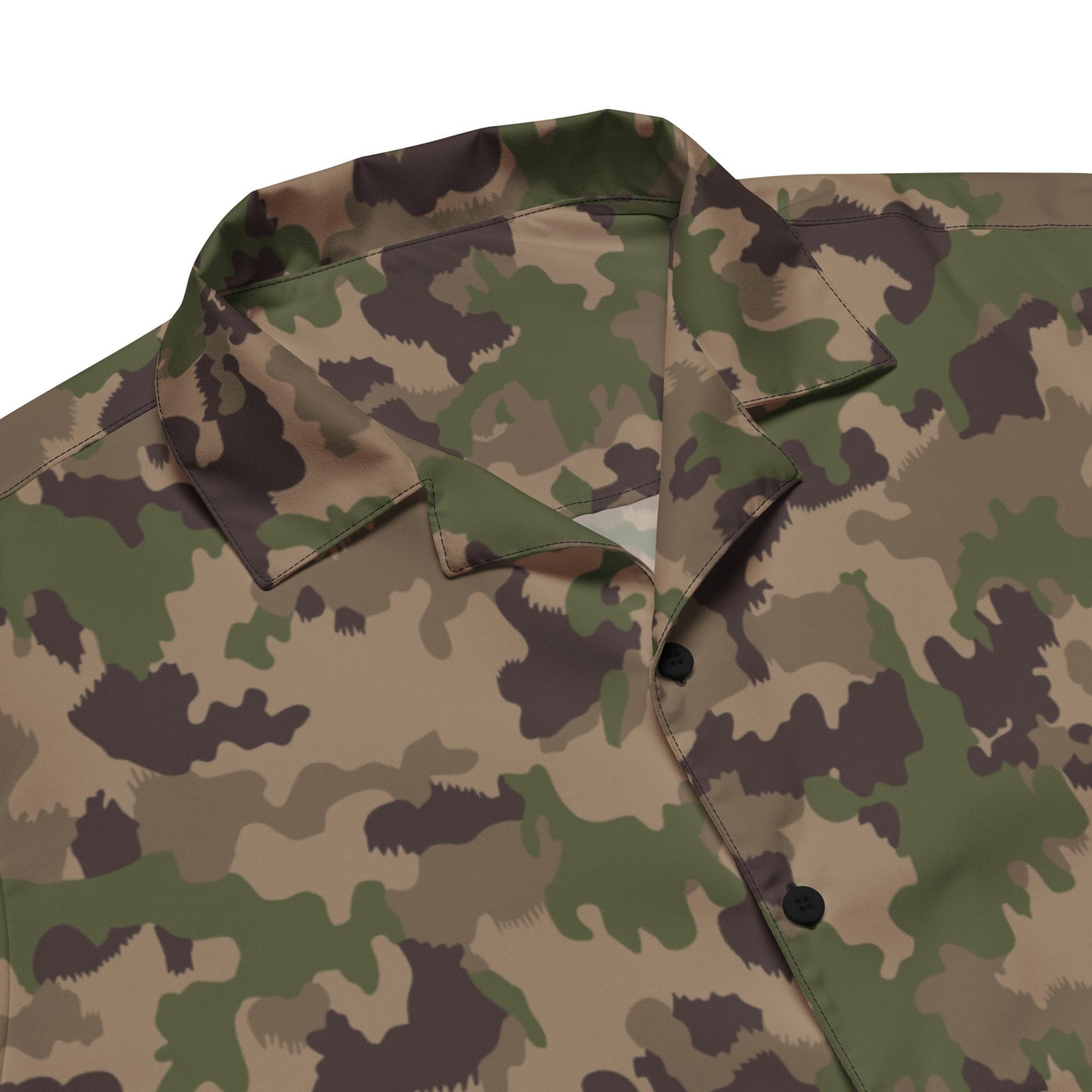 Swiss TAZ 90 Multiumfeld-Tarnmuster CAMO Unisex button shirt - Button Shirts