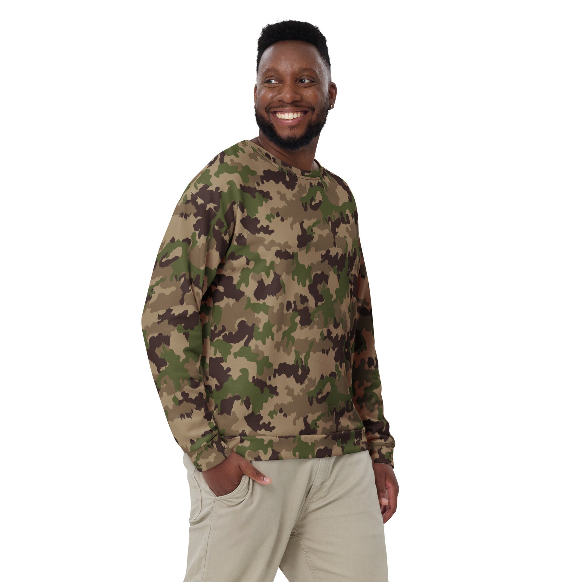 Swiss TAZ 90 Multiumfeld-Tarnmuster CAMO Unisex Sweatshirt - Sweatshirts